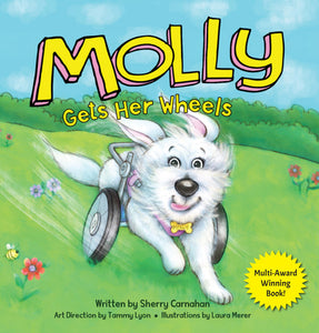 Molly Gets Her Wheels AUTOGRAPHED PAPERBACK BOOK